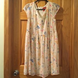 ModCloth Fun with Fab On Top Easy Fit Dress, L